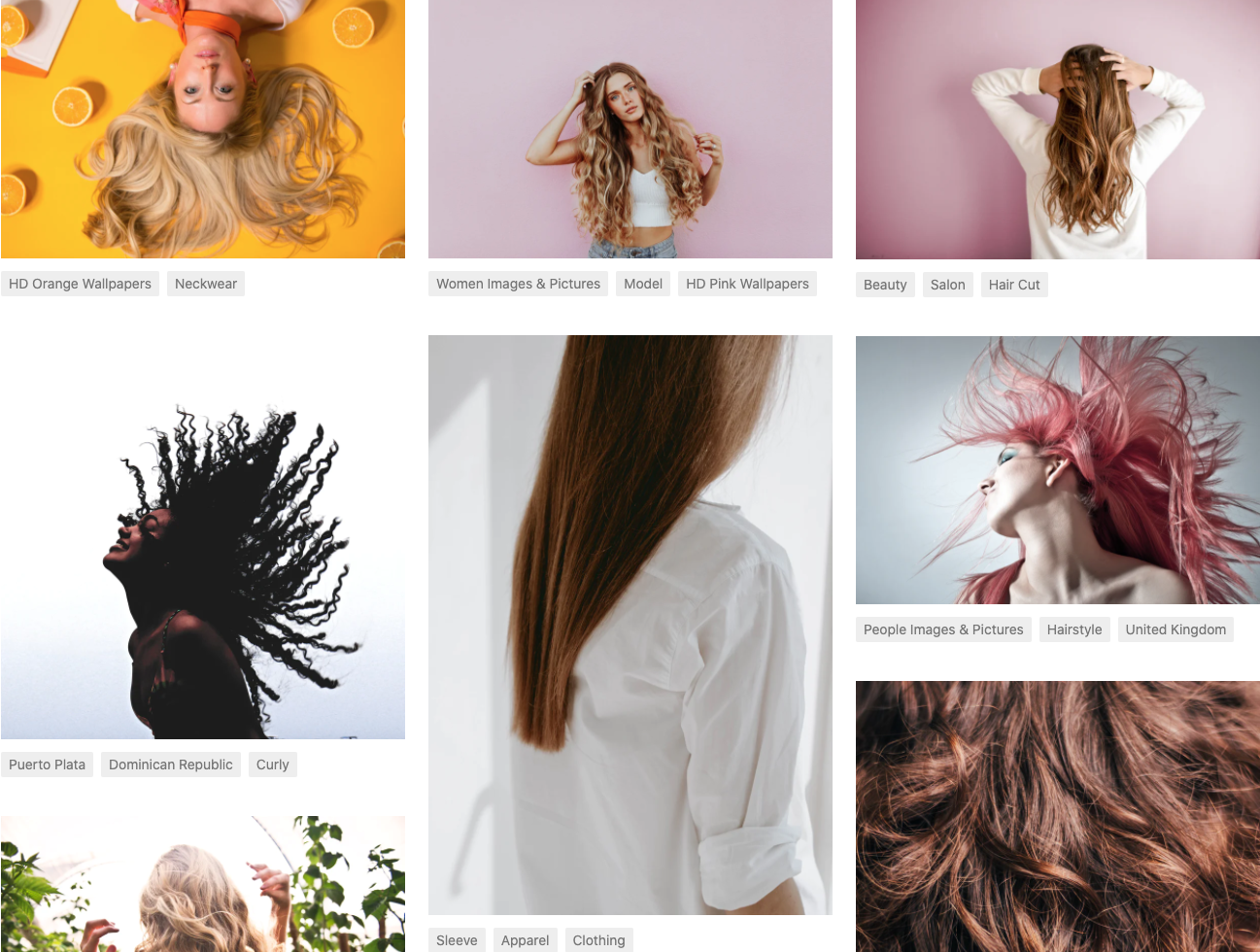 Menopausal hair change client placeholder